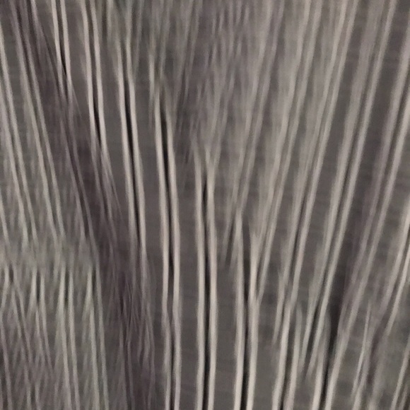 Ann Taylor Dress. Size 16. Grey and White. V neck - Picture 5 of 8